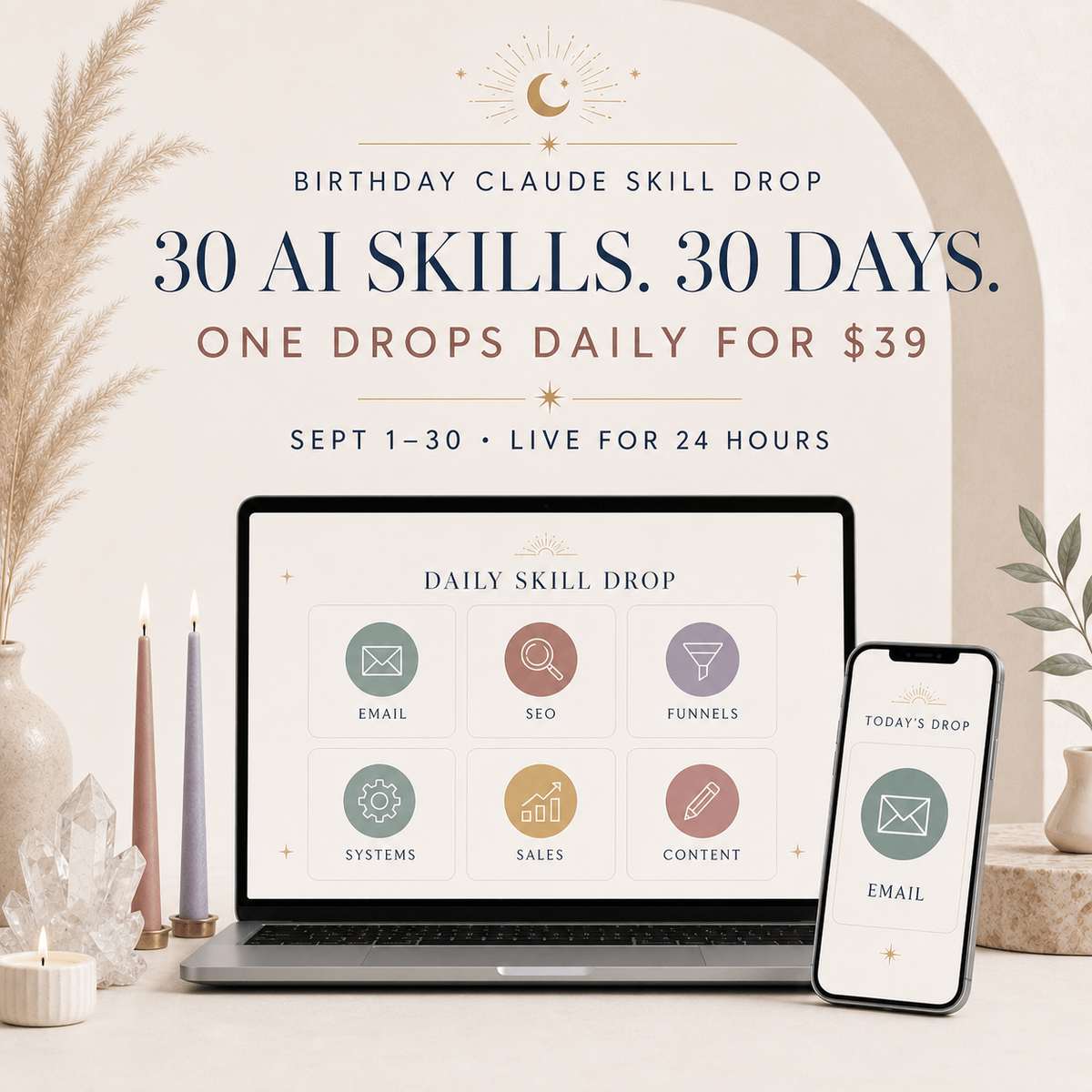Hire an AI employee for $39 — The Claude Skill Birthday Drop