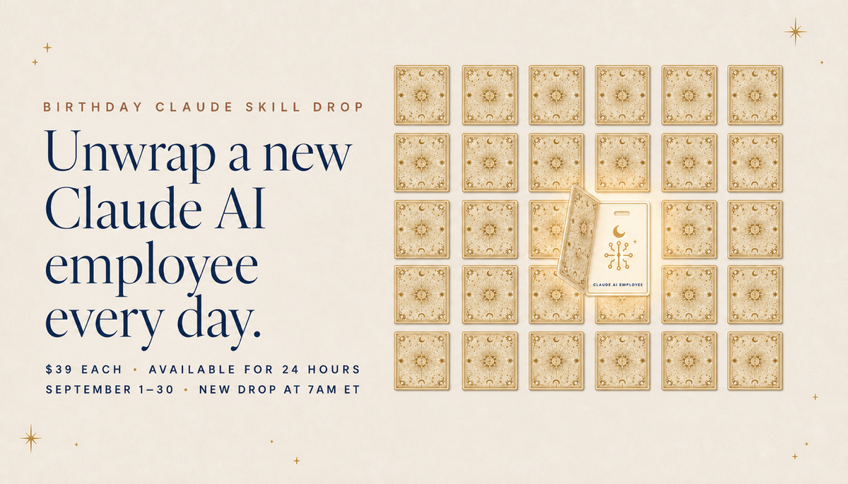 30 skills, 30 days — the advent calendar of AI employees